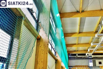 Siatki Wołomin - Duża wytrzymałość siatek na hali sportowej dla terenów Wołomina